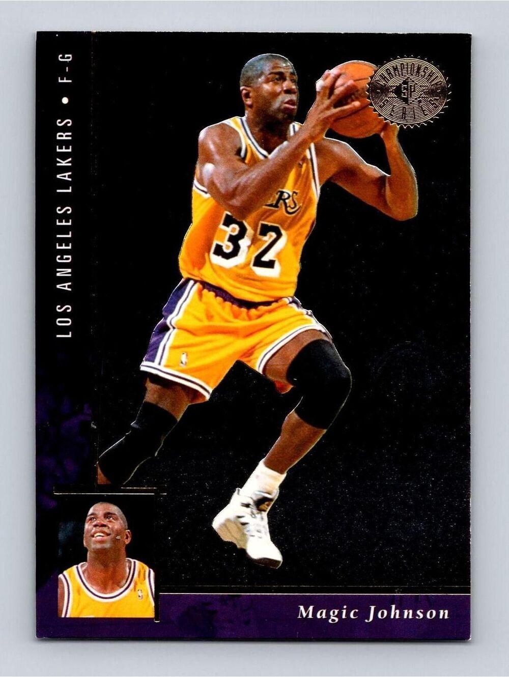 1995-96 SP Championship #51 Magic Johnson Basketball Card